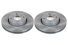 Par de discos de freno delanteros PARA RENAULT CAPTUR 900 13->20 H5 J5 Febi