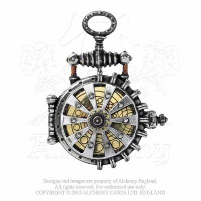 Steampunk Taschenuhr Neo Viktorianisch Uhr ALCHEMY Cosplay LARP Gothic WGT AW18
