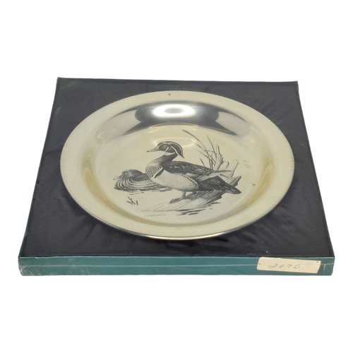 Franklin Mint National Audubon Society Die Holzentenplatte JF Lansdowne 1973 Vintage - Bild 3 von 11