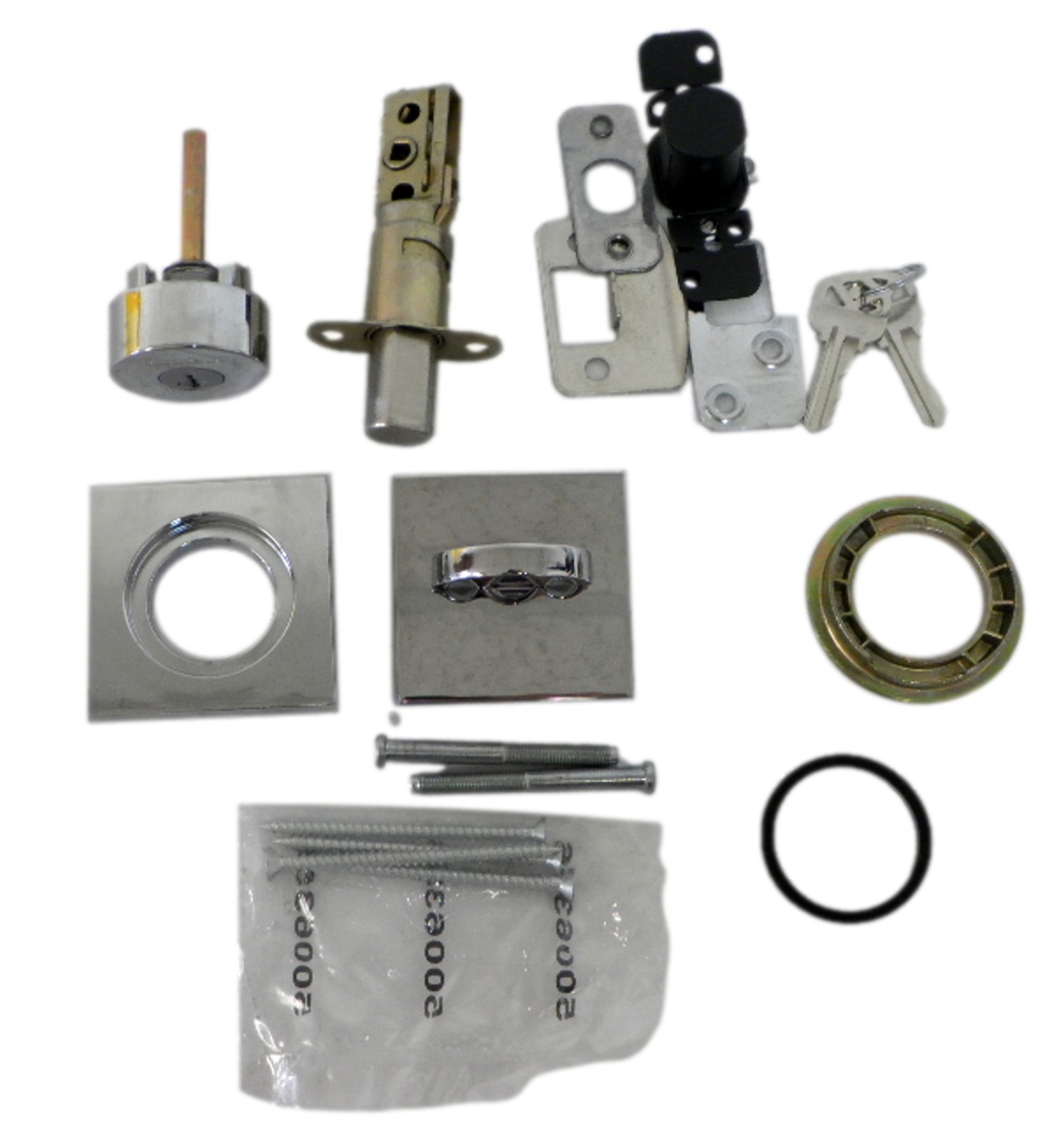 Kwikset 158 SQT 26 SMT RCAL RCS Halifax Single Cylinder Deadbolt Polished Chrome