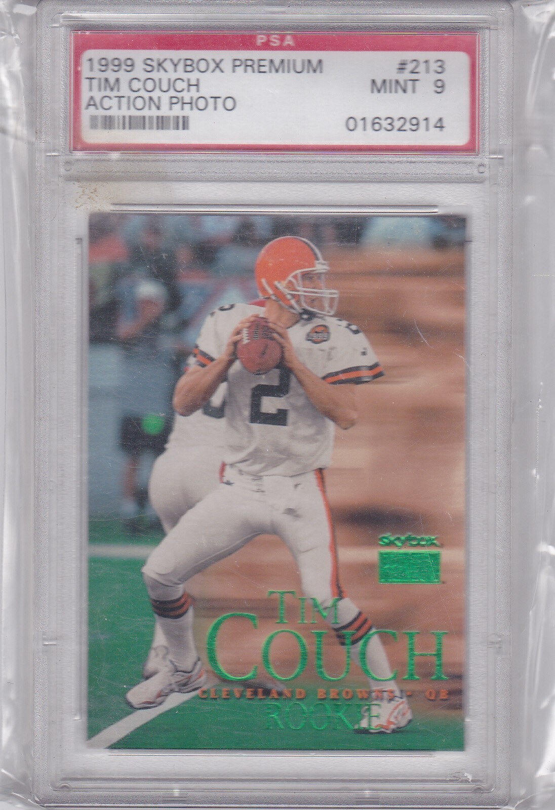 Tim Couch Skybox Premium #213 Action Photo