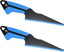 2 PCS Window Tint Squeegee Magnetic Rubber Scraper Tool, Vinyl Wrap Side Wiper