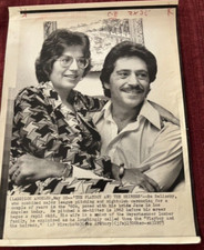 AP Wirephoto "The Playboy & The Heiress" Bo Belinsky and wife