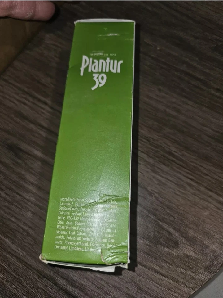 Plantur 39 Phyto-Caffeine Shampoo for Thinning Hair White Tea Extract 250 ML - Image 2 of 4