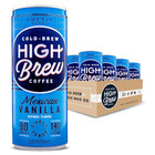 , Cold Brew Coffee, Mexican Vanilla, 8 FL Oz, Ready-To-Drink (Pack of 12)