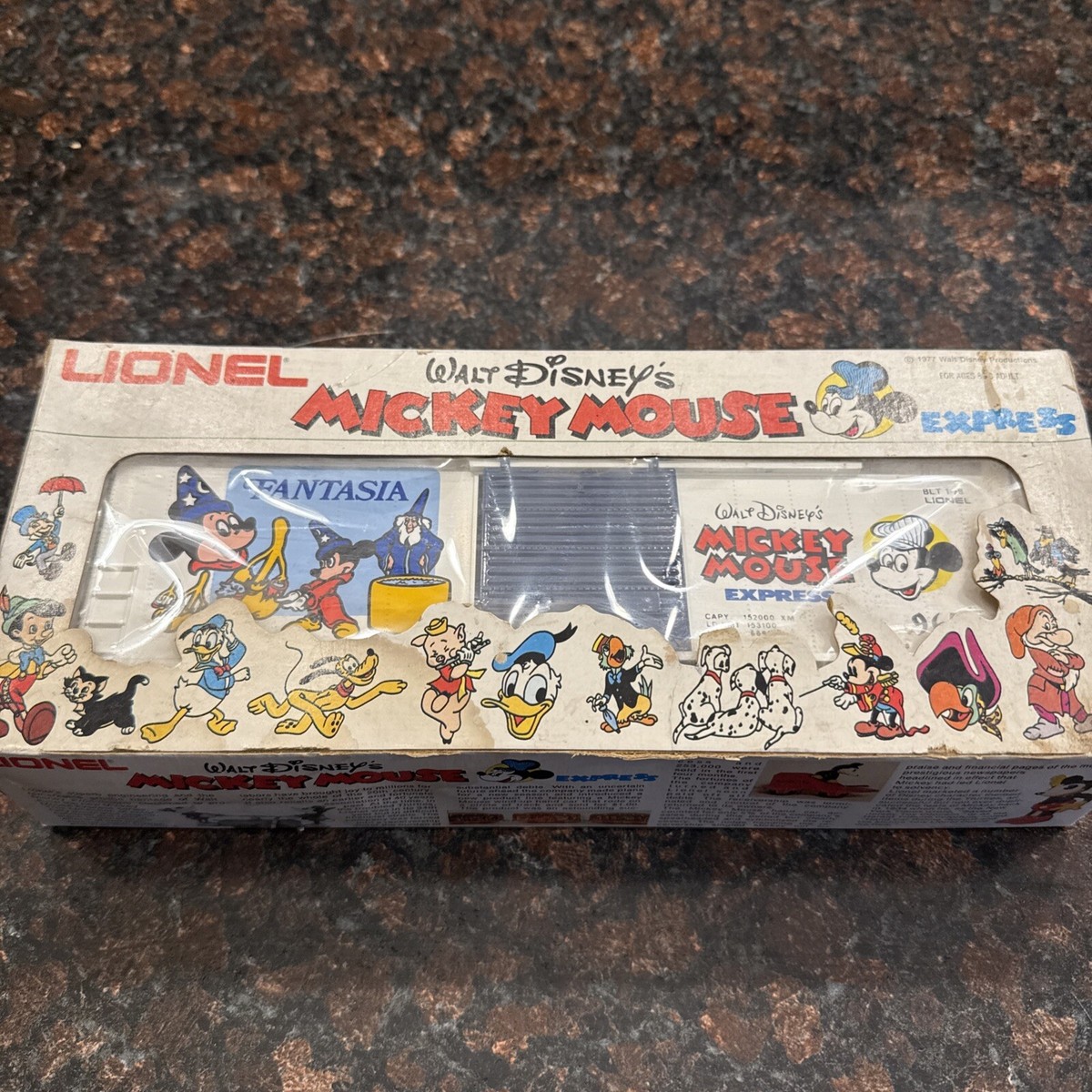 Lionel 6-9671 Walt Disney 1977 Mickey Mouse Express Fantasia