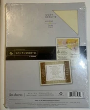 Southworth By Neenah Specialty Paper 24Lb Ivory Granite 80 Sheets 8.5 x 11