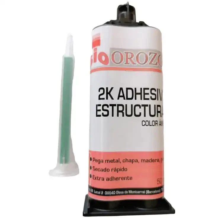 6x Adhesivo Estructural Epoxi Bicomponente 2 Componentes SIO Bond 50 ml. - Imagen 4 de 4