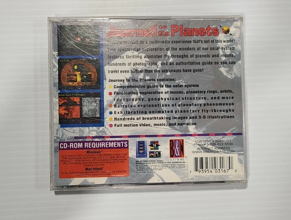 Journey to the Planets (WIN/MAC CD's-Rom), Tested! - Image 2 of 4