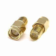 1 pc RP-SMA female to SMA male coaxial adapter jack barrel connector converter