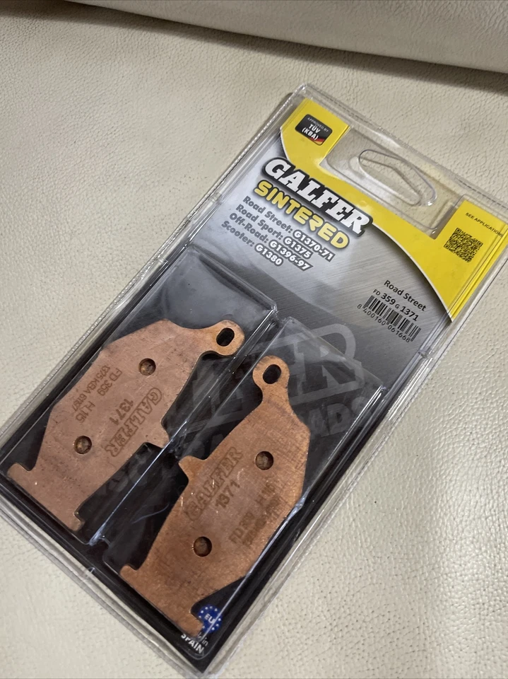 Sintered Compound Rear Brake Pads Galfer FD359G1371 Select Suzuki Models - Image 3 of 4