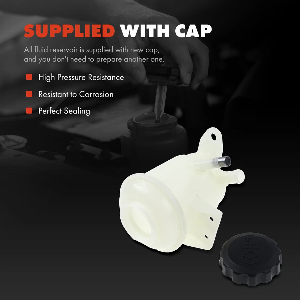 Power Steering Reservoir w/ cap for Chevrolet Aveo Aveo5 09-11 Pontiac G3 Wave  - Image 4 of 4