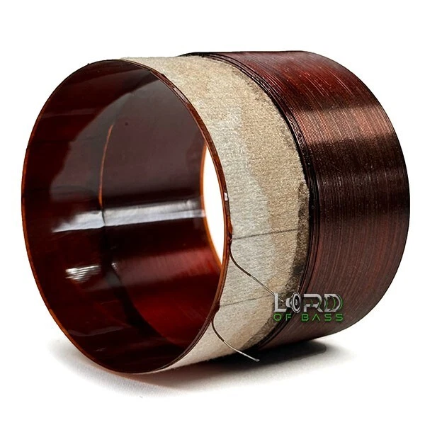 Subwoofer de audio JL de 2,5" 12W6 y 10W6 bobina de voz doble altavoz de 6 ohmios piezas reparación Foto 4 de 4