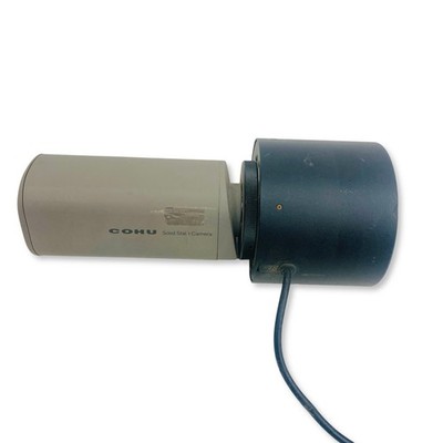 COHU Industrial Solid State Camera with Cosmicar 12.5-75mm f1.8 Zoom Lens