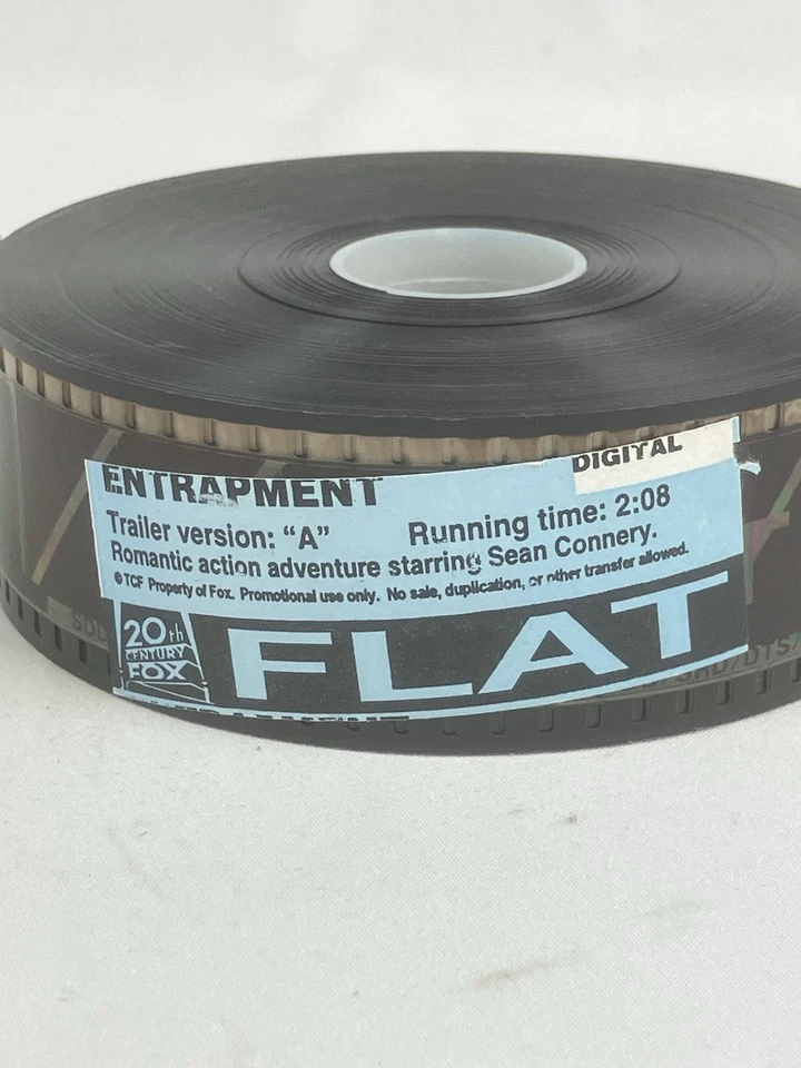 ENTRAPMENT (1999) Theatrical Movie Trailer on 35mm Film Sean Connery - Imagem 3 de 4