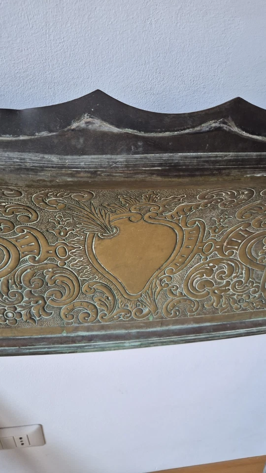 Cornice Camino In Rame Jules Cantini Scultore - Image 4 of 4