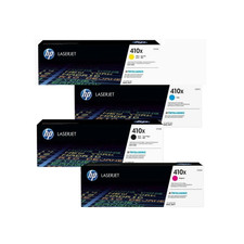 HP 410X High Yield Toner Set CF410X-CF413X Ge...