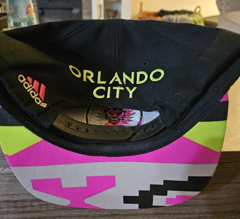 Orlando City ADIDAS Snap NEON Alternate - Image 2 of 4