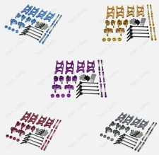 Alloy suspension arm/Steering Knuckle pull rod CVD Kit For 1/14 LC Racing WLtoys