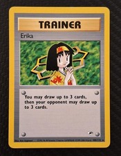 Pokémon WOTC Gym Heroes - Erika 100/132 - Trainer Rare - LP/MP on eBay