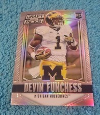 2015 Panini Prizm Draft Picks Devin Funchess Michigan Silver Prizm #115