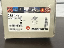Manfrotto 488RC0 Ball Head for Heavy Duty Tripod in Original Box