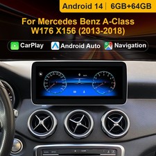 12.3" Android 14 Autoradio CarPlay DAB+ Für Mercedes A/CLA/GLA W176 X156 NTG4.5 12.3" Android 14 Autoradio CarPlay DAB+ Für Mercedes A/CLA/GLA W176 X156 NTG4.5