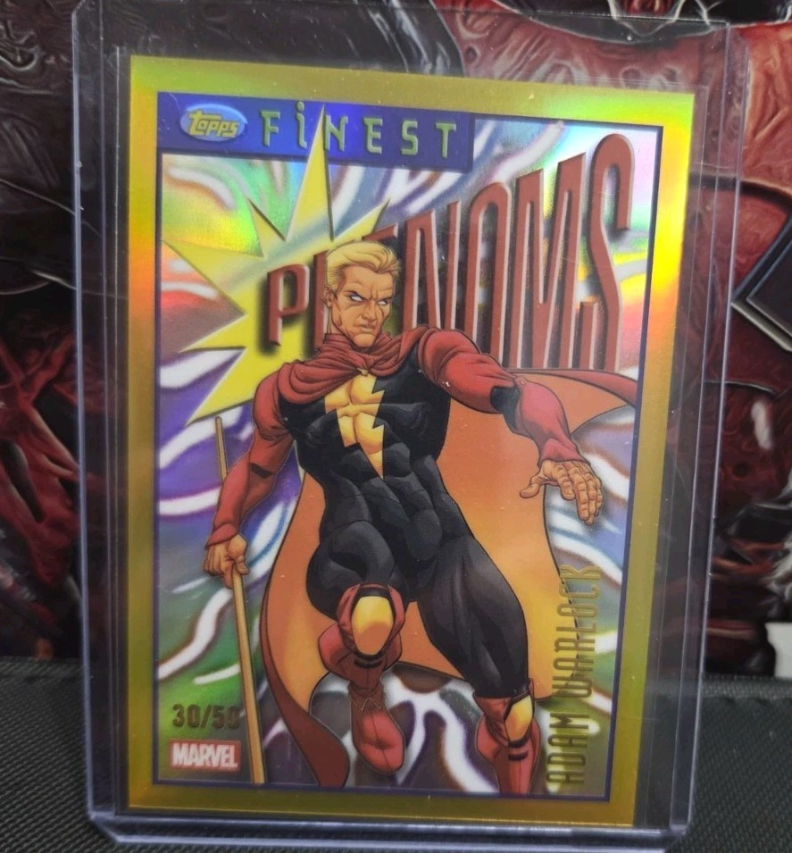 2026 Topps Finest Fantastic Four Adam Warlock #TF-005 '96 Tribute Phenoms /50