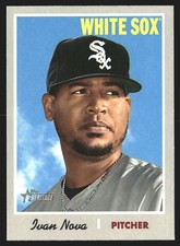 Ivan Nova 2019 Topps Heritage #322 Chicago White Sox
