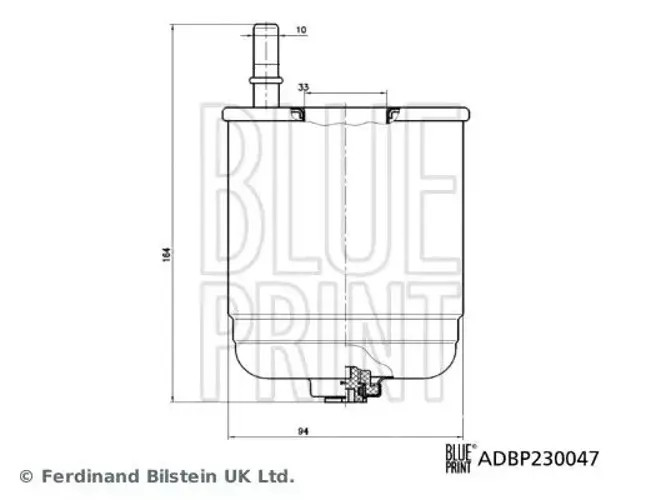 Fuel Filter ADBP230047 Blue Print 31922H6970 Genuine Top Quality Guaranteed New - Image 3