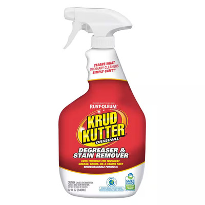 Heavy Duty Liquid Cleaner Degreaser 1 Quart for Grease Multi-Surfaces
