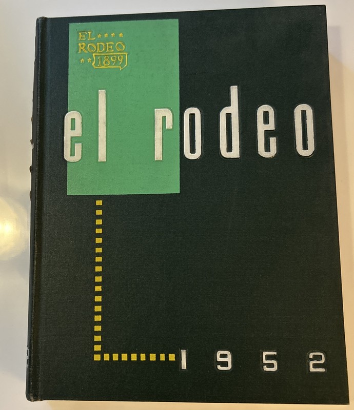 Frank Gifford & Roger Dunn USC El Rodeo 1952 College Yearbook/Annual