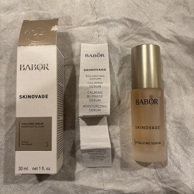 Babor Skinovage Vitalizing Serum 30 Ml 1 Fl Oz Open Box 