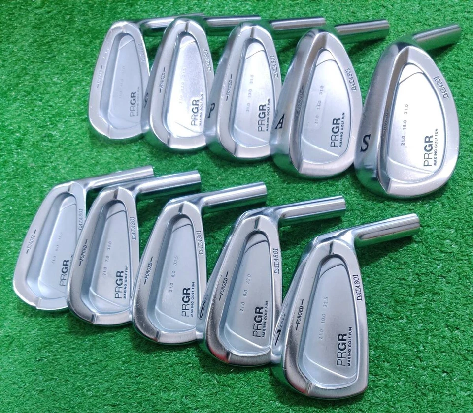 PRGR DATA801 FORGED 3-P/A/S 10pcs head only Cavity Miura Giken Manufacturing - Image 3 of 4