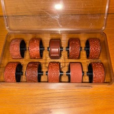 Stampin' Up Roll Around Roller Wheel Stamps Set of 10 Rubber Stamps Used