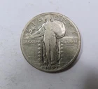 USA Standing Liberty 90% Silver Quarter Dollar 1927 SCARCE
