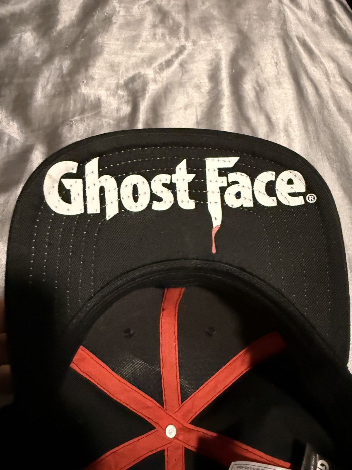 Scream Ghostface Snapback Hat Cap Black Original … - image 3