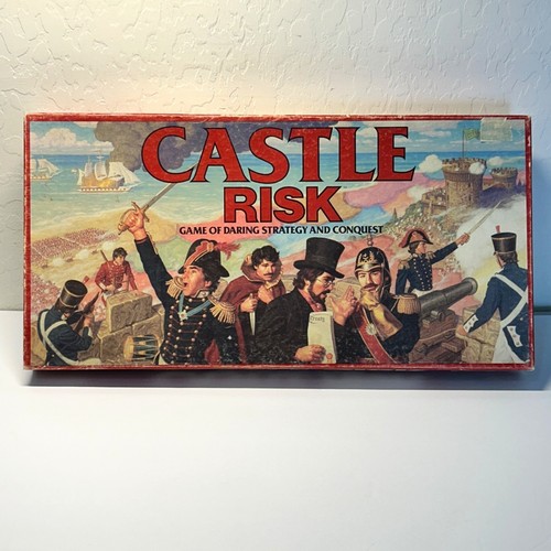 Castle Risk Board Game 1986 Parker Brothers Complete Strategy Game | eBay