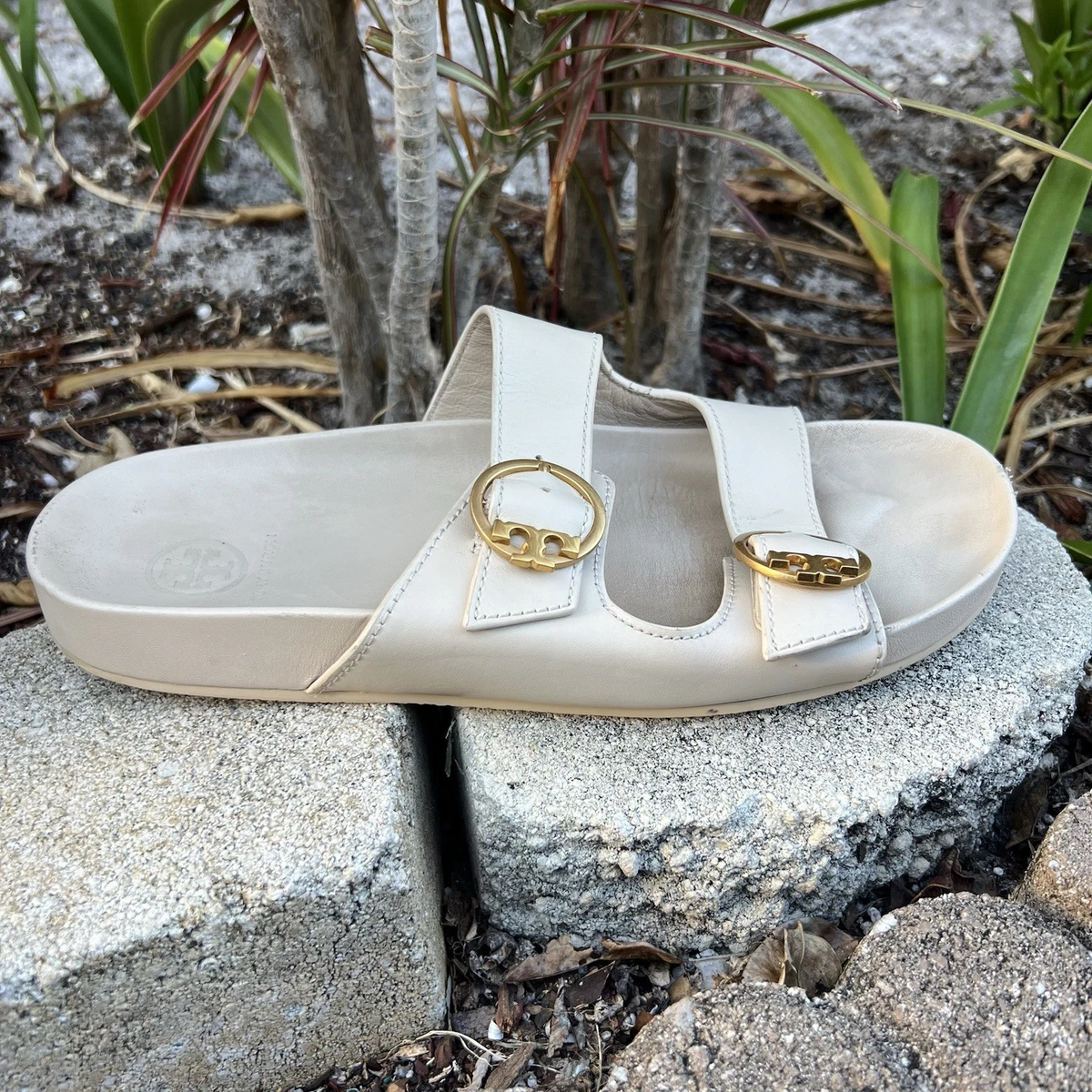 ローズ14 Tory Burch Flat (Under 1 in) Slide Sandals for Women for sale | eBay