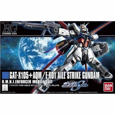Bandai Hobby HGCE Aile Strike Gundam HG 1/144 Model Kit USA Seller