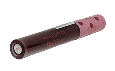 Makeup Revolution Beauty VINYL CHERRY Liquid Lipstick BLACK FOREST Sealed