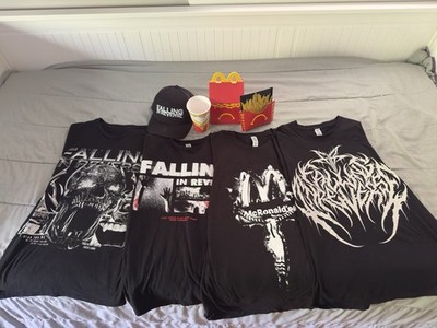 Falling In Reverse Unhappy Meal Box Set Complete (Size M)