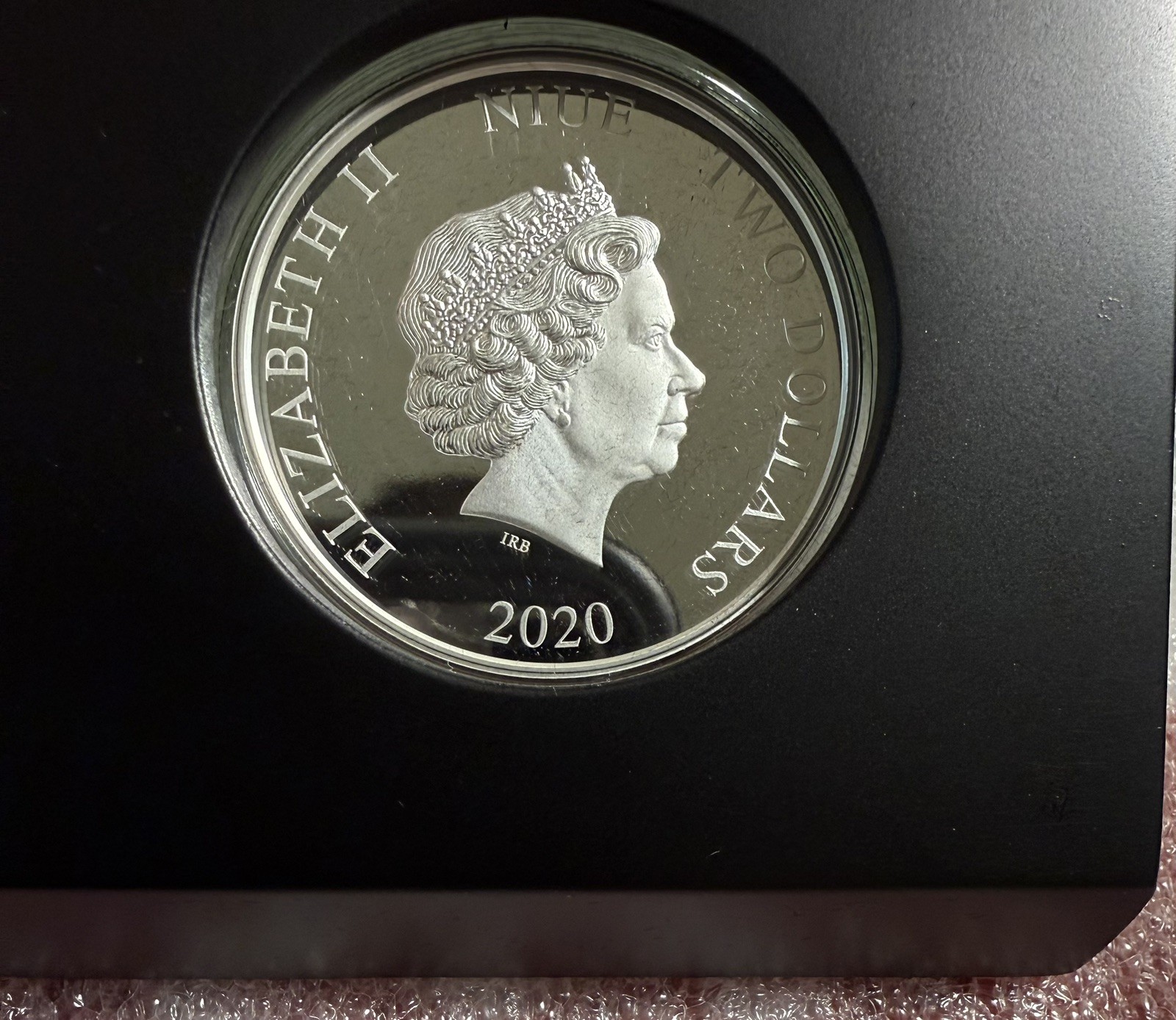 2020 Nuie $2 silver 1oz  .999  NZ Mint Star Wars Death Star Lucasfilm Disney