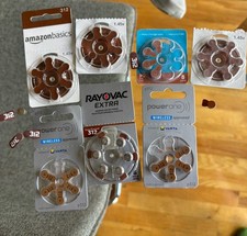 Lot Of 312 - 1.45V Hearing Aid Batteries