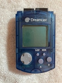 SEGA Dreamcast HKT-3020 Console, Controller w/ VMU & 2 Empty Game Cases Untested