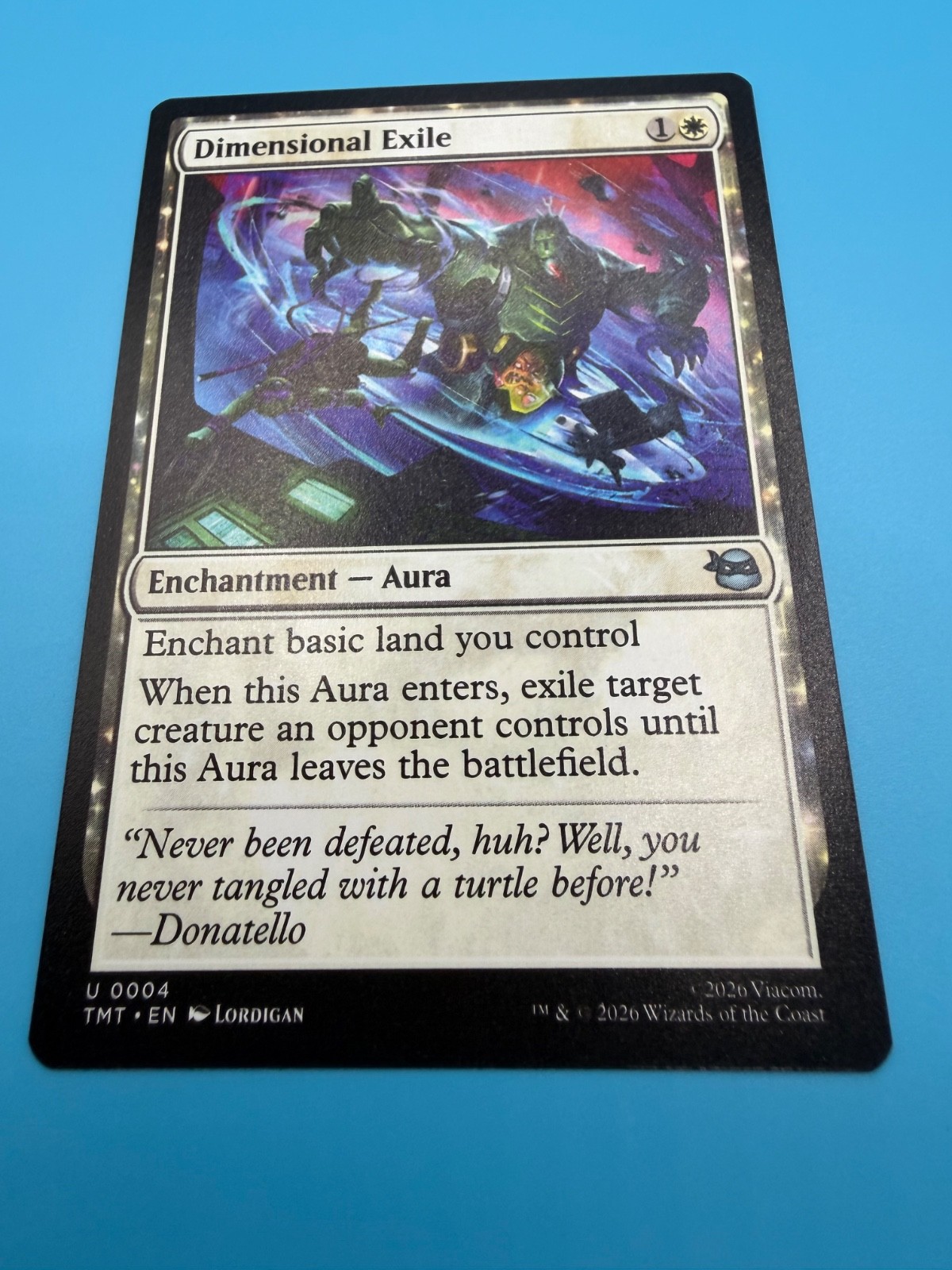 Teenage Mutant Ninja Turtles Dimensional Exile U 0004 TMNT MTG NM/M Regular 