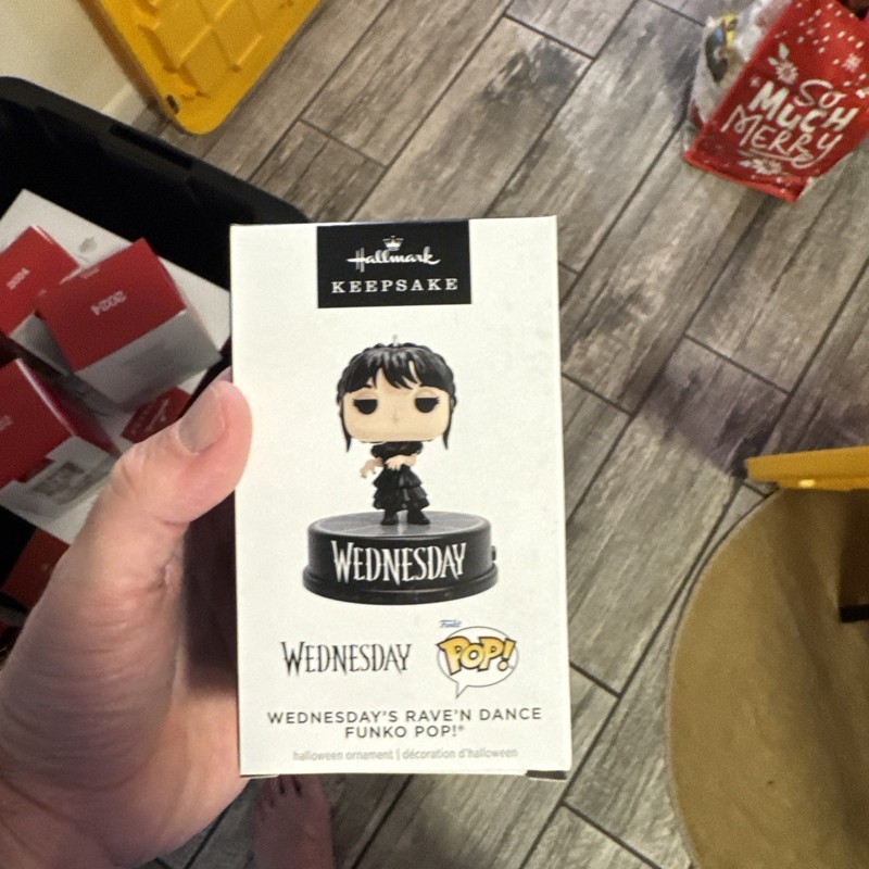 Hallmark Keepsake "Wednesday's Rave'n Dance Funko Pop!" 2024 Sound Ornament NEW