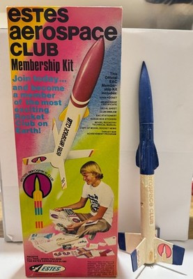 ESTES AEROSPACE CLUB MEMBERSHIP KIT #1447 - MINT !       & 1 Used Viper Rocket