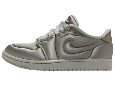 Nike Air Jordan 1 Low Method of Make HF3969-002 Satin Grey Women's Shoes US5-14