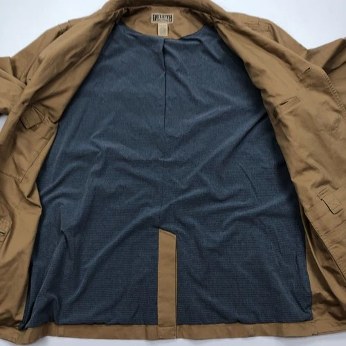 Duluth Trading Co Gentlemans Casual Jacket Tan Cotton Canvas 2XLT Tall image 6